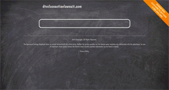 Desktop Screenshot of dtvclassactionlawsuit.com